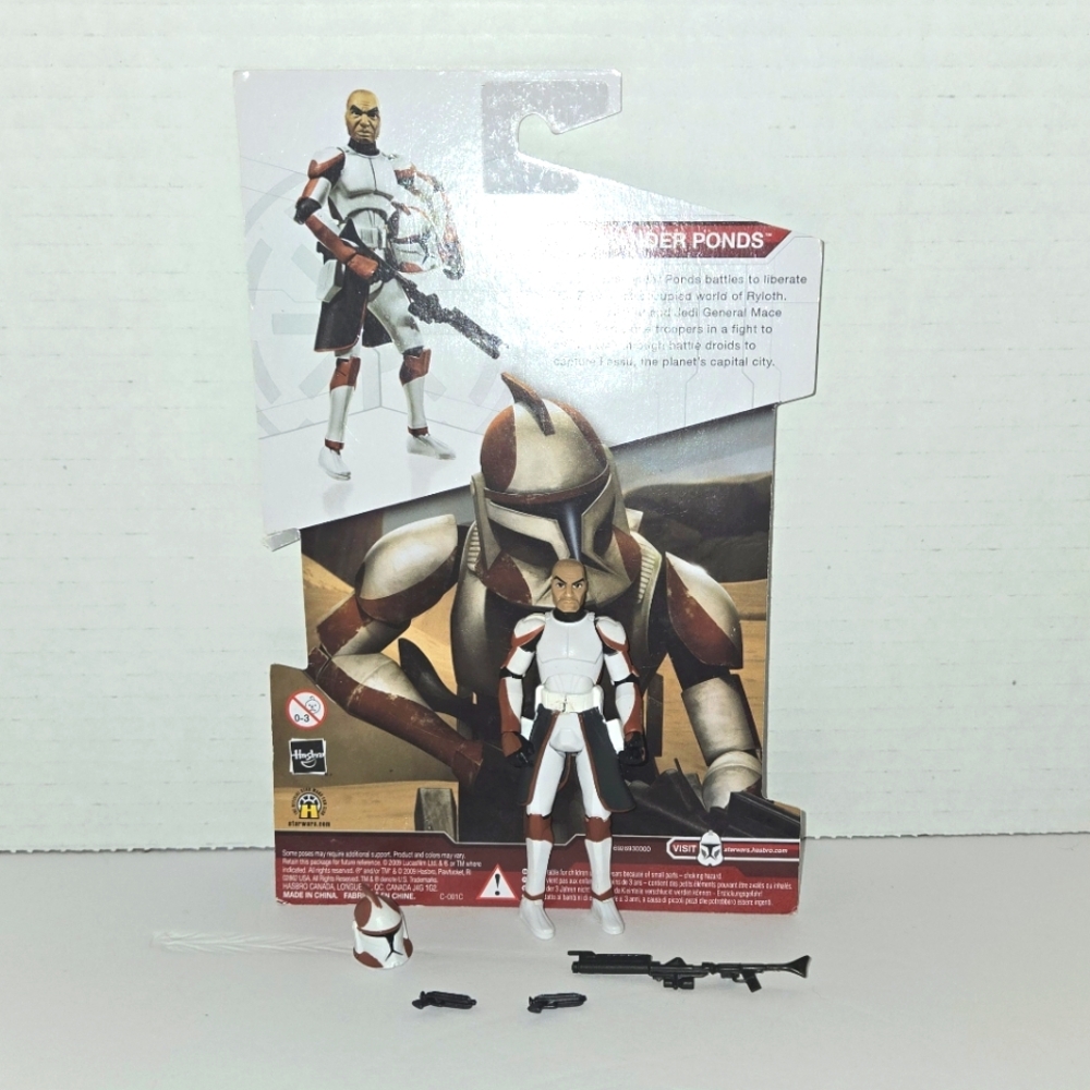 Star Wars 2009 Clone Wars Commander Ponds complete!